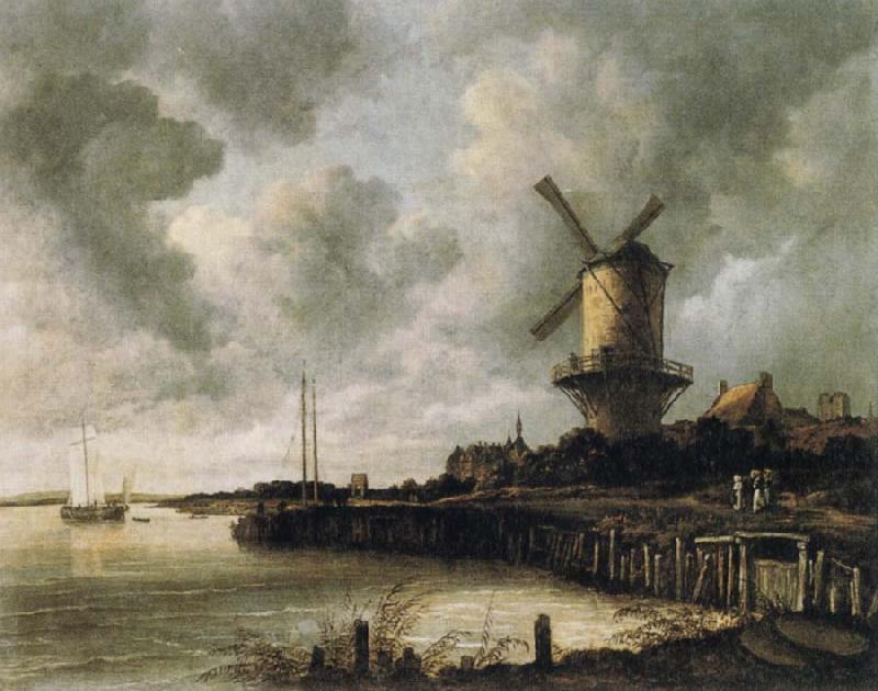 Jacob van Ruisdael The Windmill at Wijk bij Duurstede Germany oil painting art